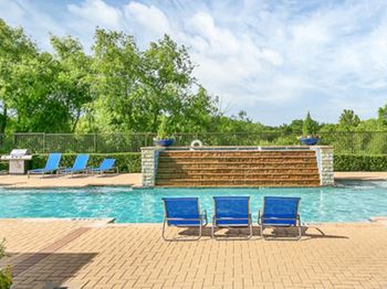 Resort style swimming pool